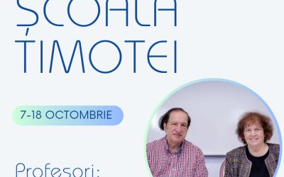 Școala Timotei, Sesiunea I – Echipare pentru profesori